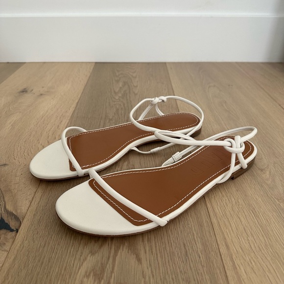 STAUD Women's Laurel Sandals White - Picture 2 of 4